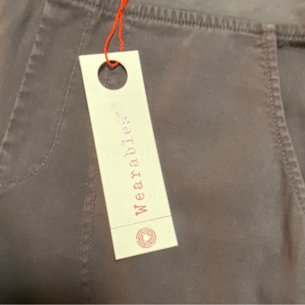 XCVI Wearables Dark Gray Frayed Hem Pants - Picture 7 of 14